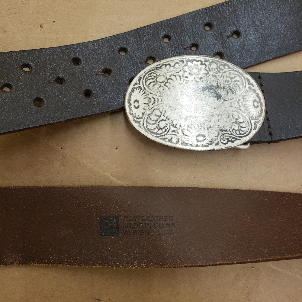Leather belt - Picture 2 of 4
